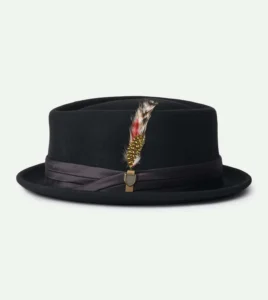 BRIXTON Unisex Stout Pork Pie Black/Black