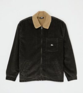 QUIKSILVER Harrington Sherpa Jacket Black